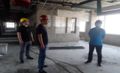 山東菏投云?？萍加邢薰?深入檢查第一線  當(dāng)好第一責(zé)任人